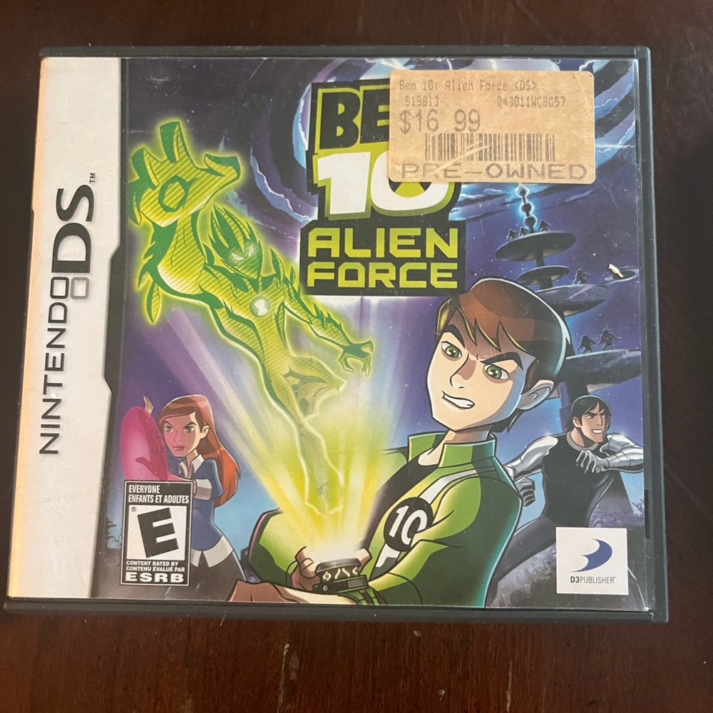 Ben 10 Nintendo DS game